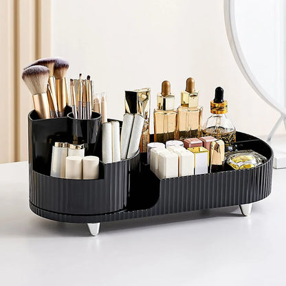 Premium Beauty Storage with Compact Rotating Case - Luxicro