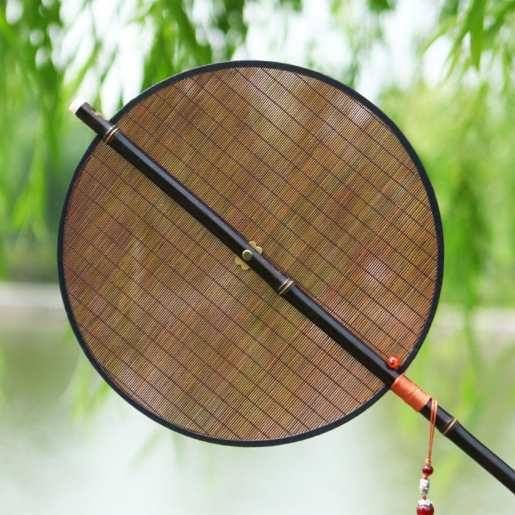 Compact Lightweight Wooden Hand Fan