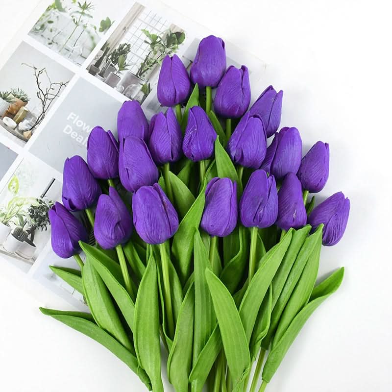 Beautiful Fake Tulip Flower Arrangement