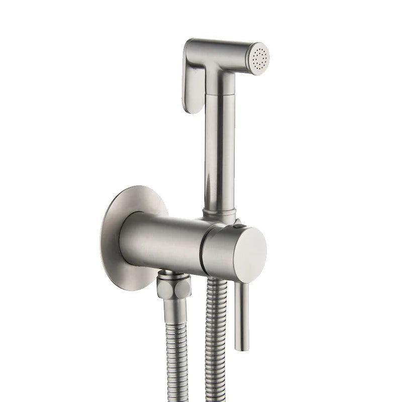 Clean Wall Mounted Bidet Faucet Set