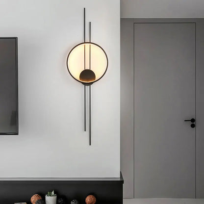 Simple White Wall Light - Modern Home Decor