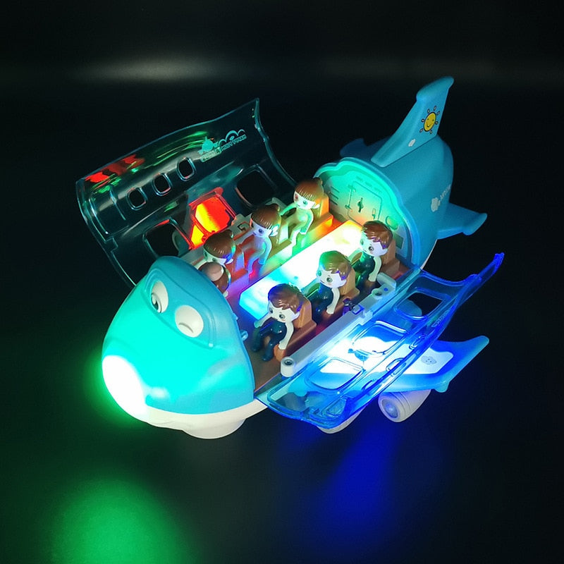 Colorful Children's Play Airplane Toy