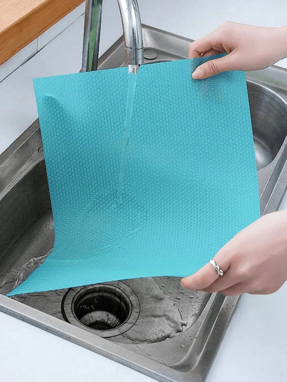 Refrigerator Shelf Protectors | Slip Resistant BPA Free Mats