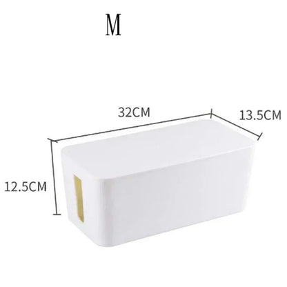 Space Saving Cable Organizer Box