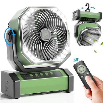 Compact Camping Rechargeable Mini Fan
