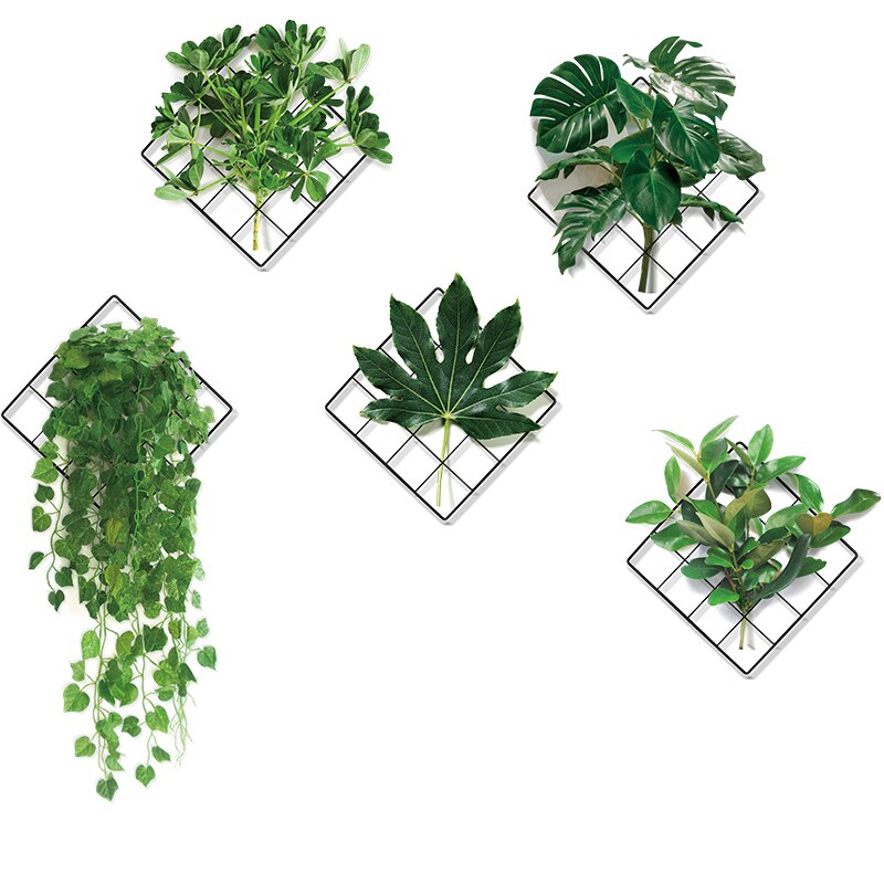 Natural Leaf Pattern Wall Sticker Decal - Luxicro
