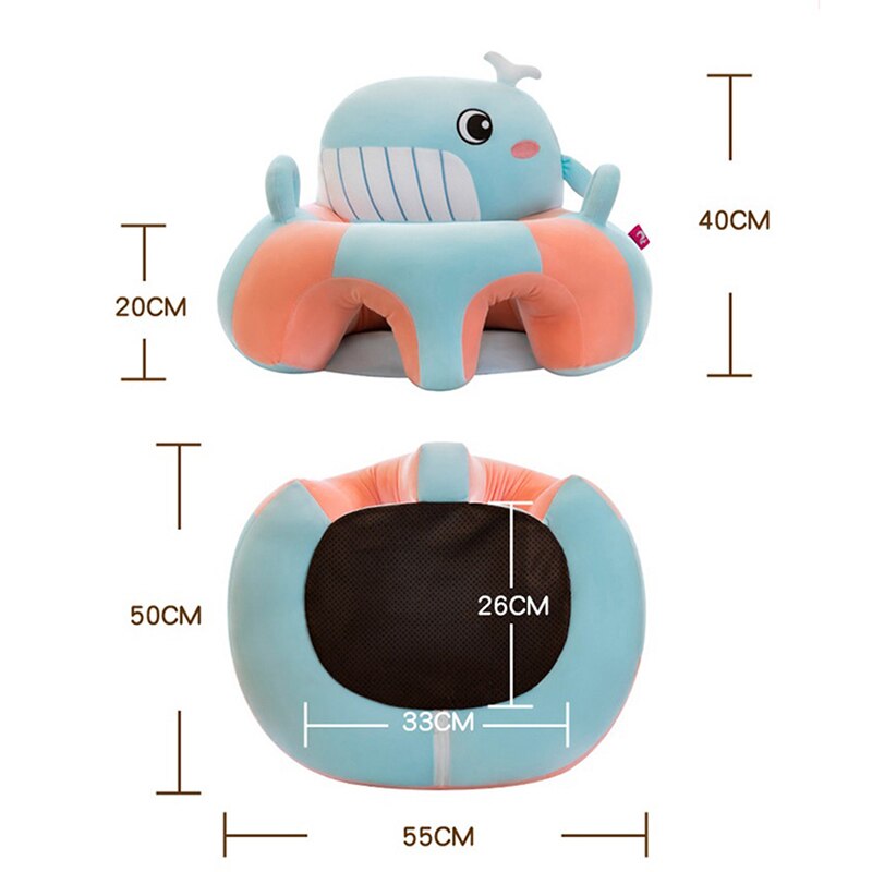 Plush Infant Support Cushion Pillow