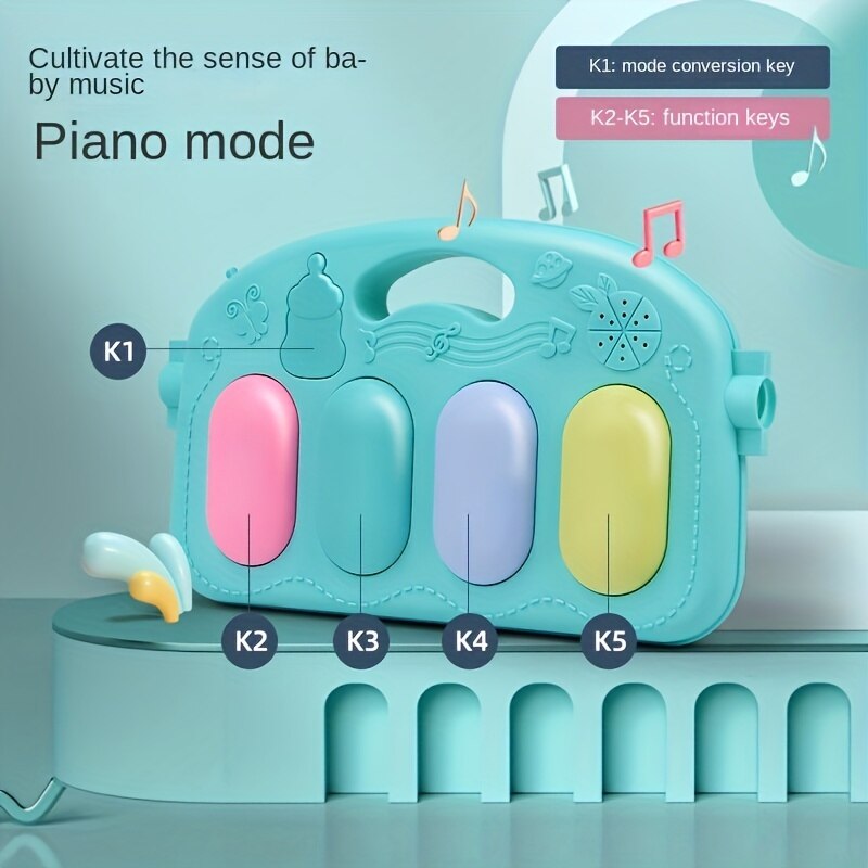 Colorful Interactive Baby Play Blanket