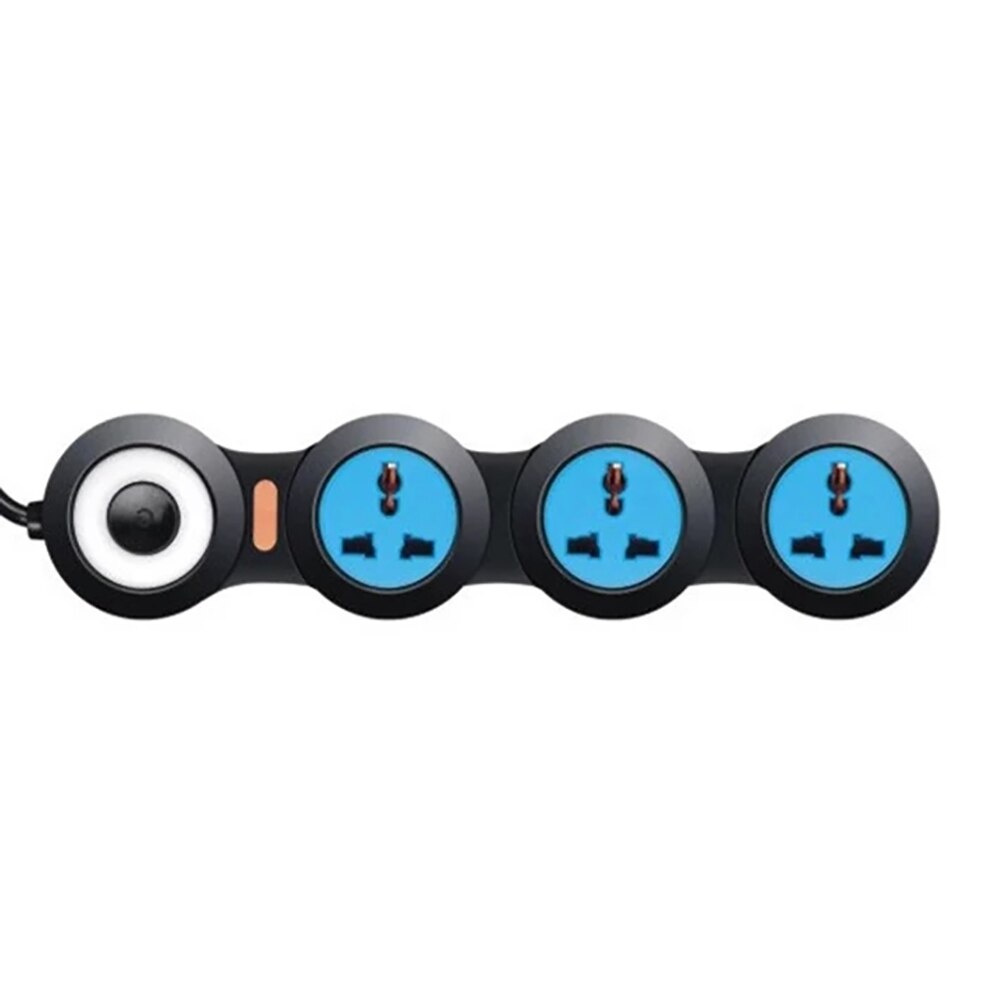Space Saving 6 Outlet Power Extension Cord