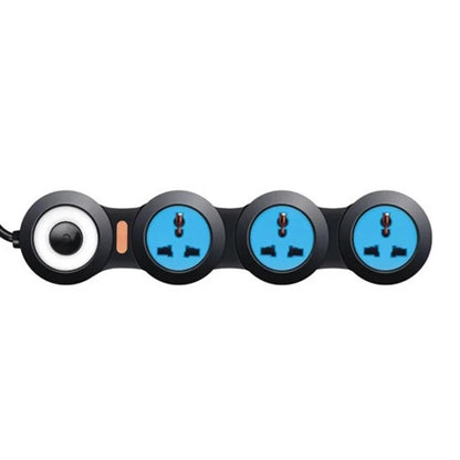 Space Saving 6 Outlet Power Extension Cord