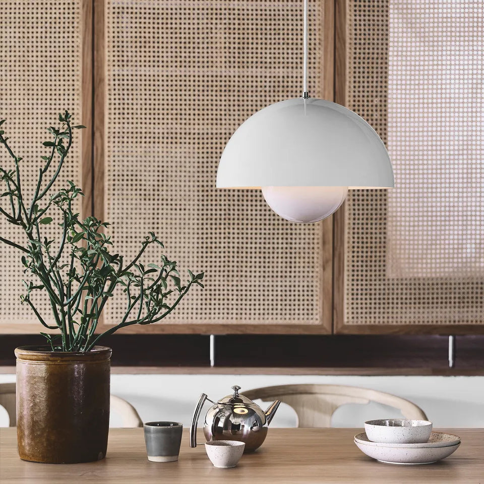 Stylish Adjustable Soft White Hanging Ceiling Lamp - Luxicro
