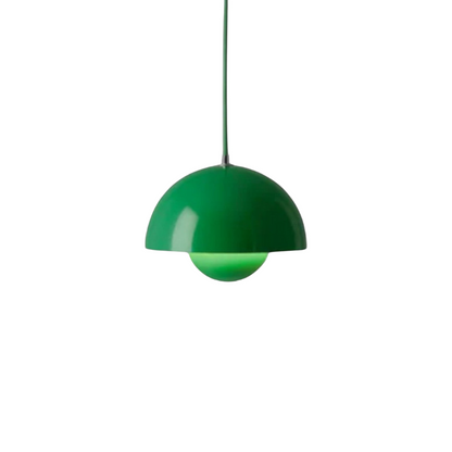 Contemporary Semi Circle Pendant Light with Dimmable LEDs