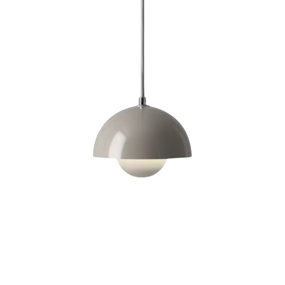 Contemporary Semi Circle Pendant Light with Dimmable LEDs