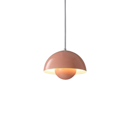 Contemporary Semi Circle Pendant Light with Dimmable LEDs