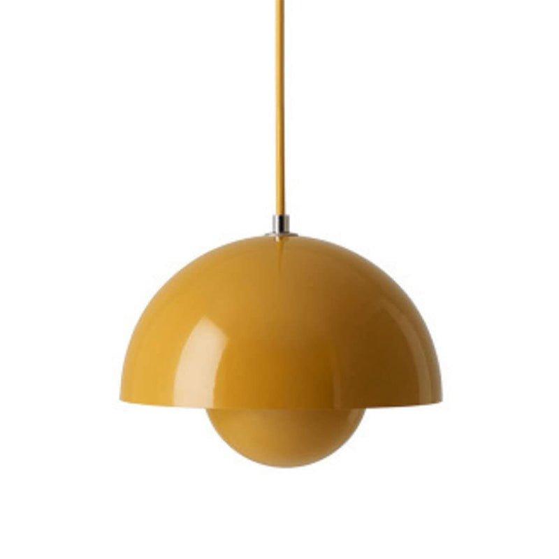 Contemporary Silver LED Hanging Lamp - Luxicro