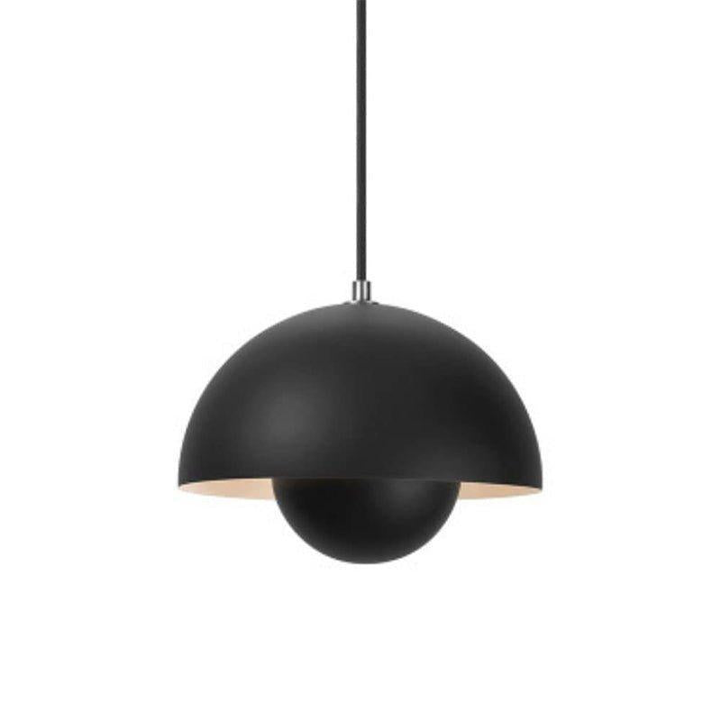Contemporary Silver LED Hanging Lamp