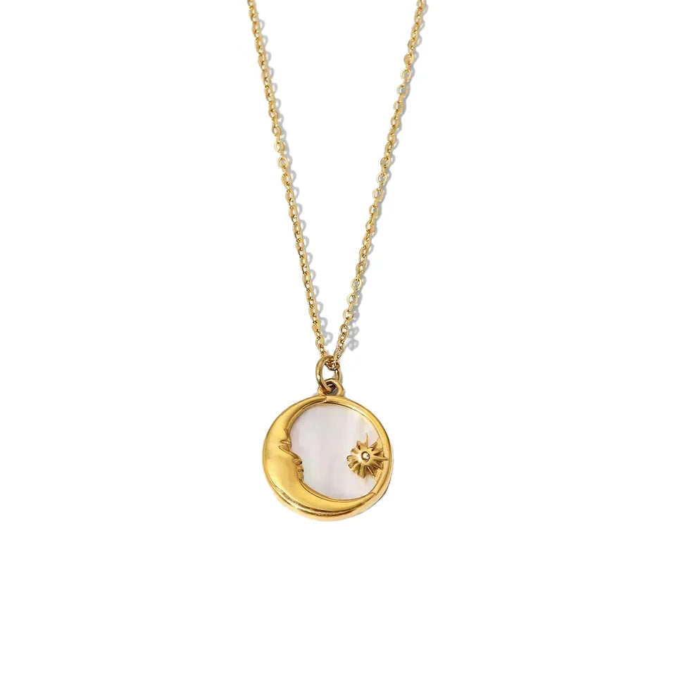 Dainty Astrology Sign Pendant Necklace - Luxicro