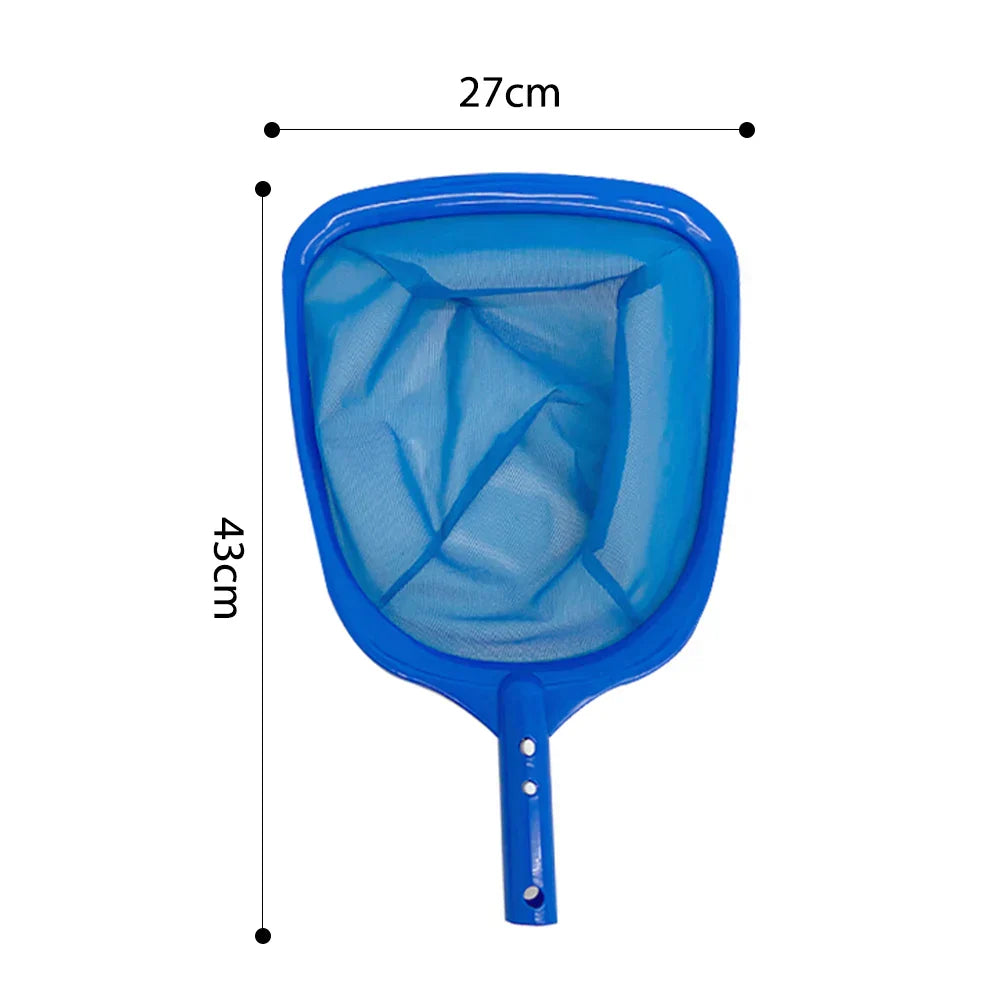 Long Handle Pool Leaf Rake with Adjustable Pole