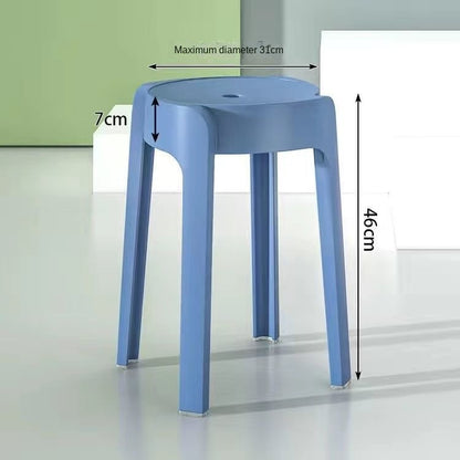 Compact Wooden Kitchen Bar Stools