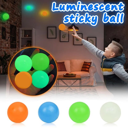 Glow in Dark Bouncing Balls for Kids