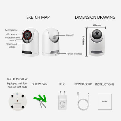 Wireless Smart Home Security Camera System