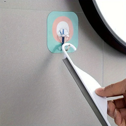 Compact Bathroom Squeegee with Soft Rubber Edge