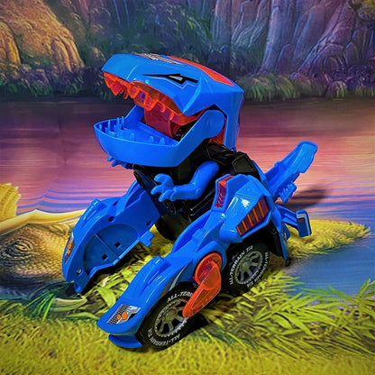Cool Remote Control LED Dino Toy Vehicle