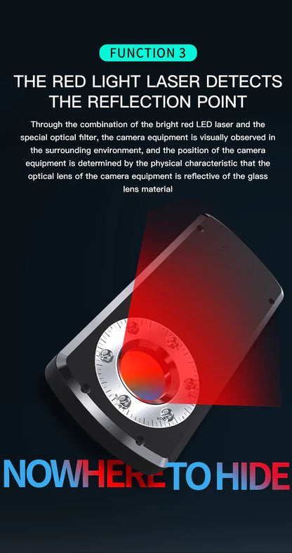 Spy Camera Detector and Scanner Device