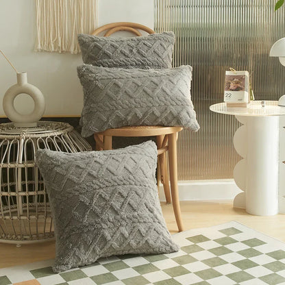 Colorful Shape Decorative Pillow Case