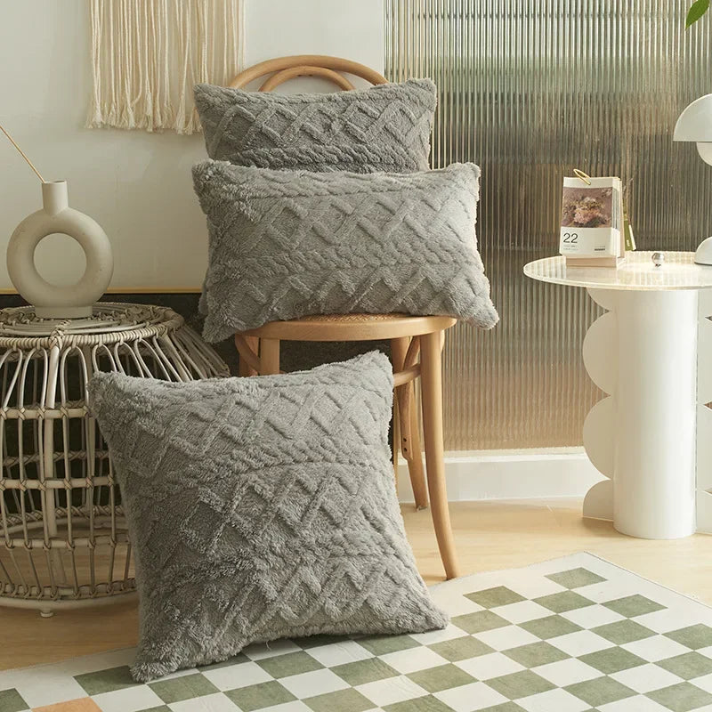 Colorful Shape Decorative Pillow Cover