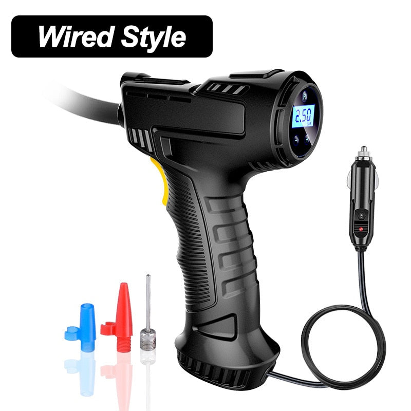 Portable Car Tire Inflator Air Compressor - Luxicro