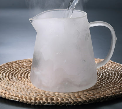 Luxury Glass Teapot with Stainless Steel Strainer