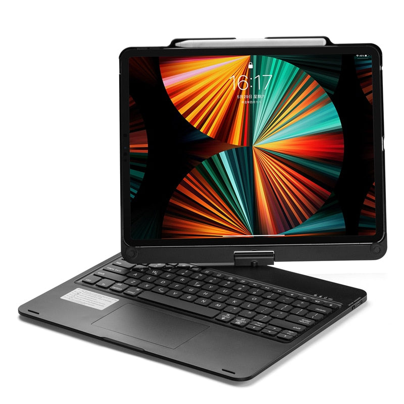 Thin LED Backlit iPad Stand Cover - Luxicro