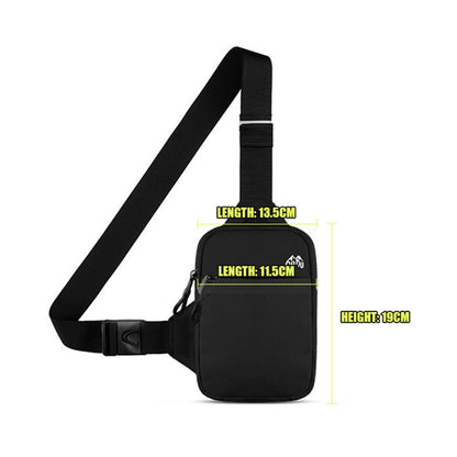 Waterproof Athletic Crossbody Chest Pack