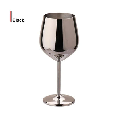 Premium Metal Wine Glass
