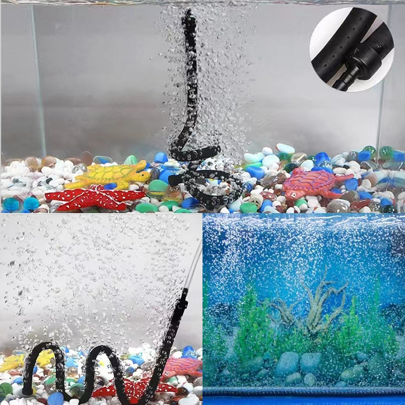 Compact Aquarium Air Stone Bubble Diffuser Tube