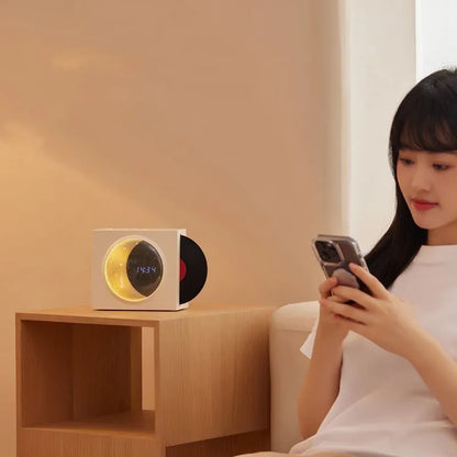 Compact Bluetooth Speaker Alarm Clock