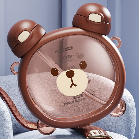 Big Cute Bear Large Water Bottle - Luxicro