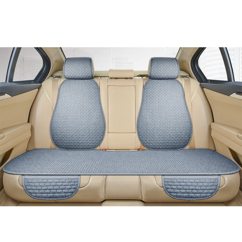 Durable Auto Seat Protector Mat with Grip Back