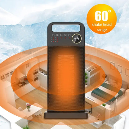 Fast 2000W Electric Room Heater with Remote Control