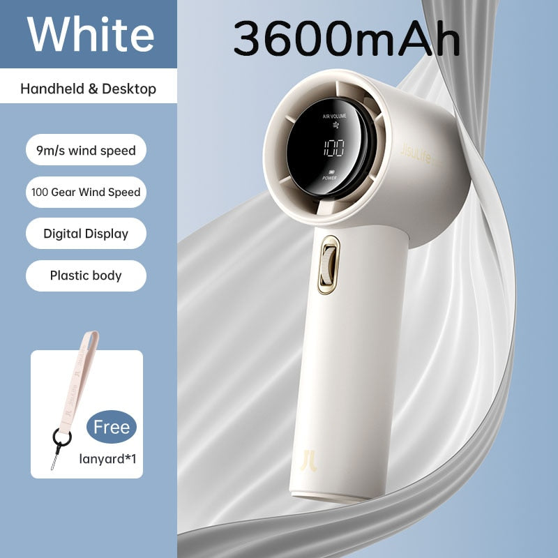 Compact Rechargeable Personal Mini Fan - Luxicro