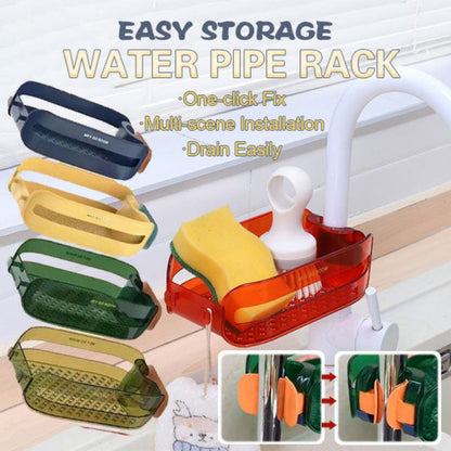 Practical Kitchen Sink Sponge Holder Organizer