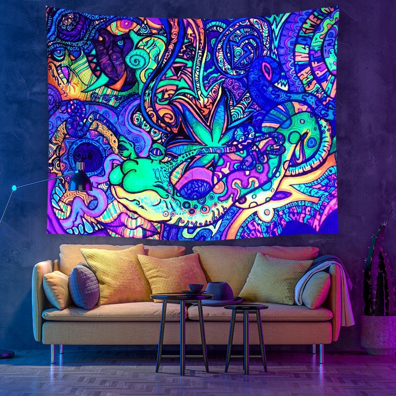 Colorful Large Home Decor Tapestry - Luxicro