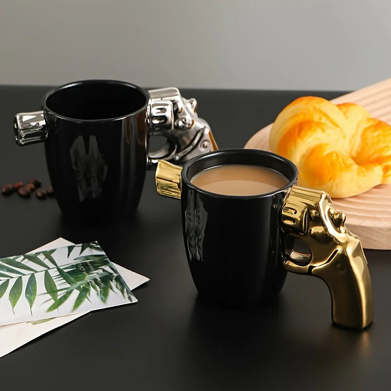 Premium Gun Handle Coffee Mug
