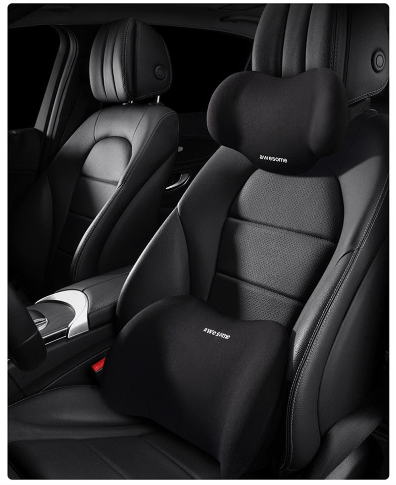 Comfortable Memory Foam Car Headrest Pillow