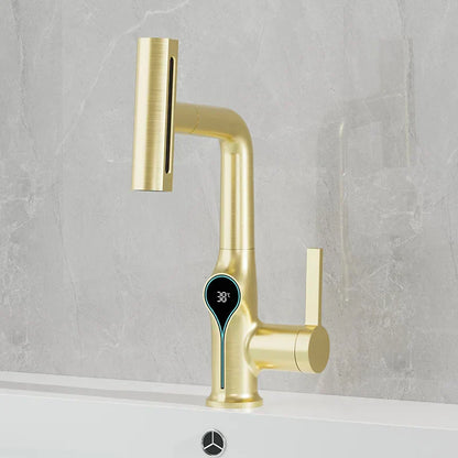 Stylish Faucet with Color LED Temperature Display
