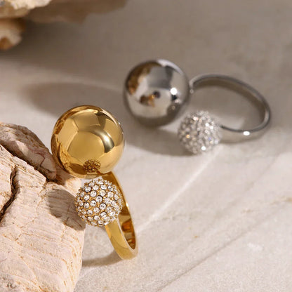Exquisite Cut Gemstone Geo Ring