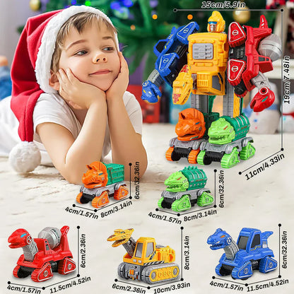 Versatile 5-in-1 Convertible Car Playset