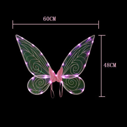 Shiny Colorful Fairy Wings - Luxicro