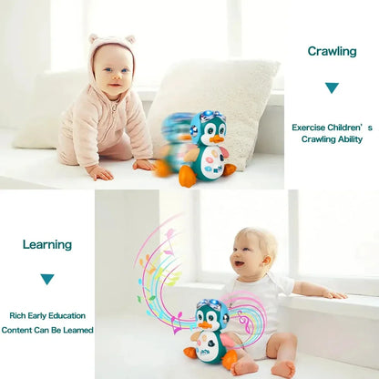 Cute Singing Penguin Baby Toy